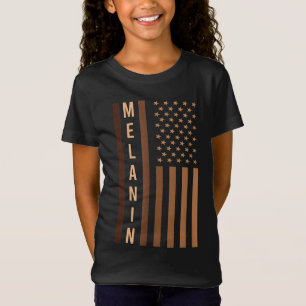 Schwarze Geschichte Patriotisch Afrikanischer Amer T-Shirt