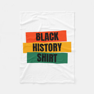 Schwarze Geschichte Schwarze Geschichte Monat Afro Fleecedecke