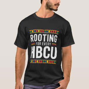 Schwarze Geschichte unterstützt jeden HBCU-Lehrer T-Shirt