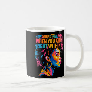 Schwarze Geschichte Wie willst du gewinnen, wenn d Kaffeetasse