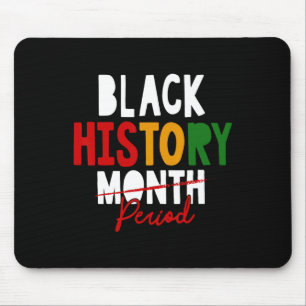 Schwarze Geschichtsperiode Schwarze Geschichtsmona Mousepad