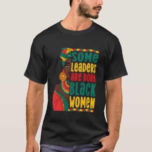 Schwarze Geschichtsshirt für Frauen Schwarze König T-Shirt