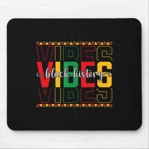 Schwarze Geschichtsstimmung Afroamerikanische Frei Mousepad