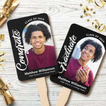 Schwarze Glückwunsch Grad 2 Foto Arch Fett Weiße S