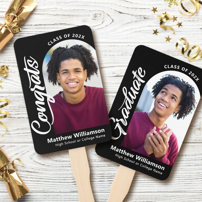 Schwarze Glückwunsch Grad 2 Foto Arch Fett Weiße S Fächer (Von Creator hochgeladen)