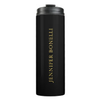 Schwarze Goldfarben Beruflich Trendy Moderne Schli