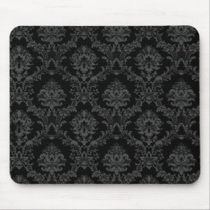 Schwarze gotische Mausunterlage Mousepad