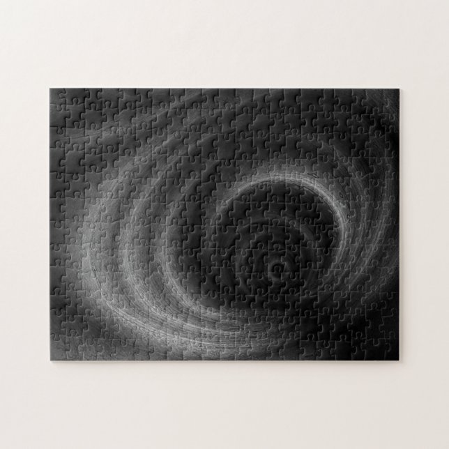 Schwarze Gravitation Puzzle (Horizontal)