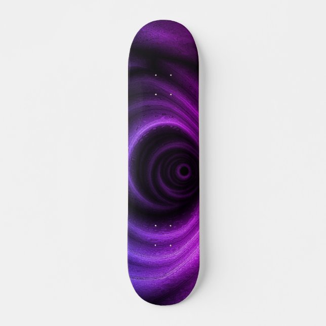 Schwarze Gravitation Skateboard (Vorne)