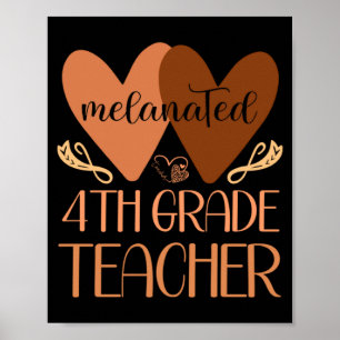 Schwarze Grundschullehrerin Schwarze Geschichte Fr Poster