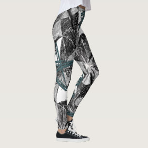 schwarze grüne graue Leggings lang Teenager