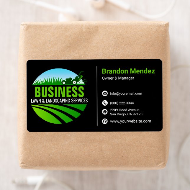 Schwarze Grüne Rasenpflege Landschaftsbau Mähservi (Insitu)