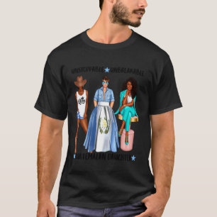 Schwarze guatemaltekische Tochter Afro Starke Frau T-Shirt