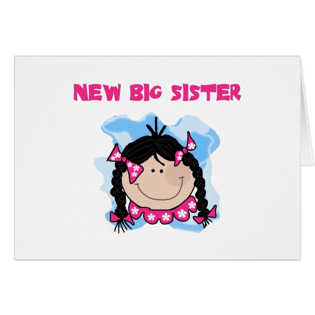 Schwarze Haare Girl New Big Sister (Vorderseite (Horizontal))