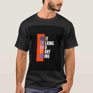 Schwarze Halbarm-Shirts für smarte Leute T-Shirt