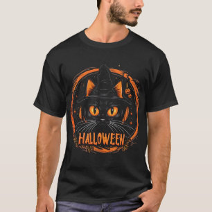Schwarze Hälfte T-Shirt