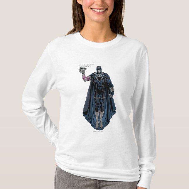 Schwarze Hand mit Schädel 1 T-Shirt (Vorderseite)