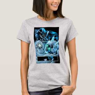 Schwarze Hand mit Schädel-Platte T-Shirt