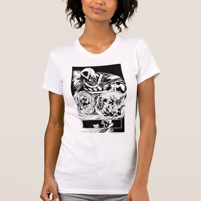 Schwarze Hand mit Schädelplatte 2 T-Shirt (Vorderseite)