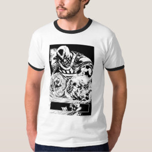 Schwarze Hand mit Schädelplatte 2 T-Shirt