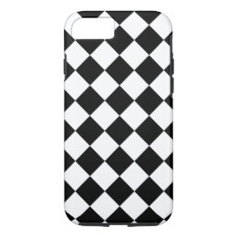Schwarze Harlekin-Klassiker-Diamanten Case-Mate iPhone Hülle