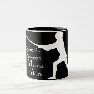 Schwarze Hema-Tasse Zweifarbige Tasse