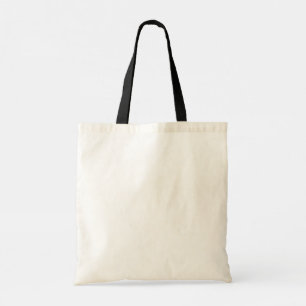 Schwarze Henkel-Leinen-Tasche Tragetasche