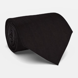 Schwarze Herringbone Whisper Ultra-subtile Tonal  Krawatte
