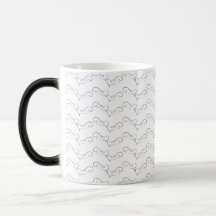 Schwarze Herz-Tasse