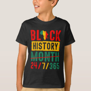 Schwarze Historie T Shirts Schwarze Geschichte Mon