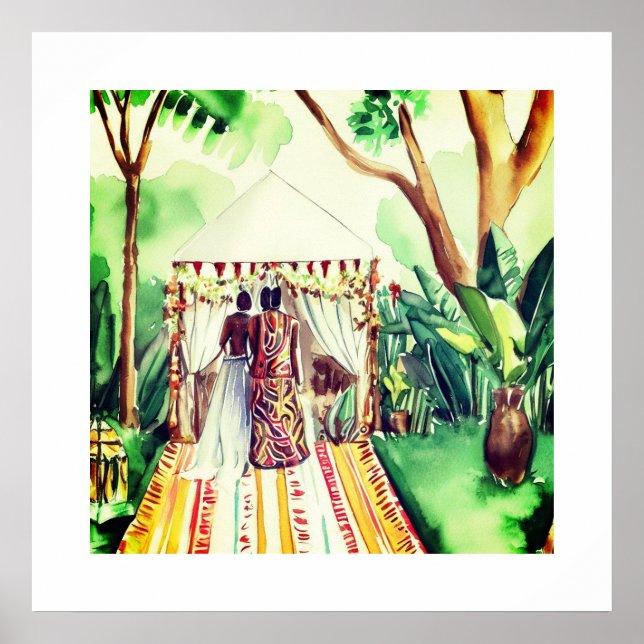 Schwarze Hochzeit Poster (Vorne)