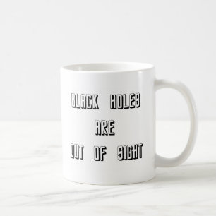 Schwarze Holen sind aus dem Auge Tasse