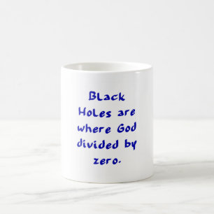 Schwarze Holen sind dort, wo Gott ist Kaffeetasse
