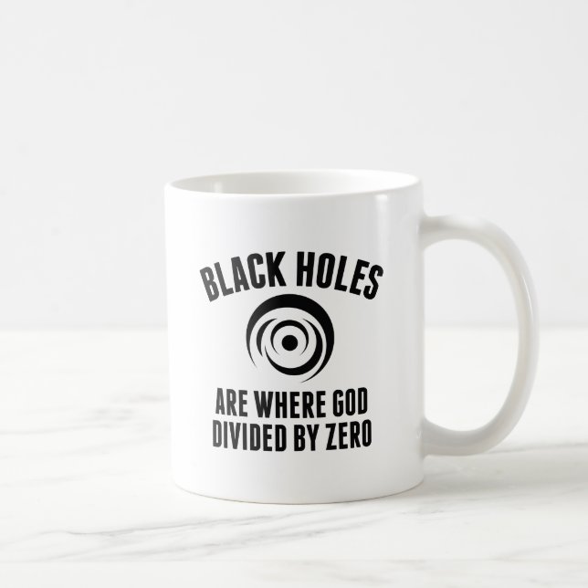 Schwarze Holes Tasse (Rechts)