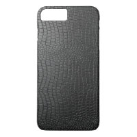 Schwarze Imitate Snakeskin-Muster