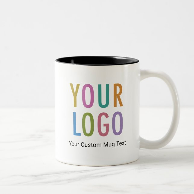 Schwarze Innenseite Tasse Mitarbeiter Name Geschäf (Rechts)