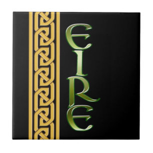 Schwarze Iren Fliese