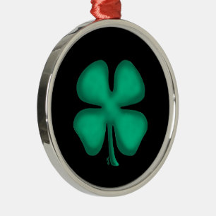 Schwarze irische Premium-Rund-Ornamente Ornament Aus Metall