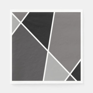 Schwarze JanaiCreates Color Collection Papiertüche Serviette