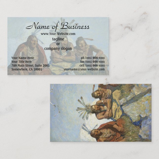 Schwarze, Jewel-like Inskasable Eyes von N.C. Wyet Visitenkarte (Vorne/Hinten)