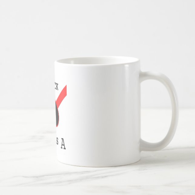 Schwarze Kaffee-Tasse der As-VF-41 Tasse (Rechts)