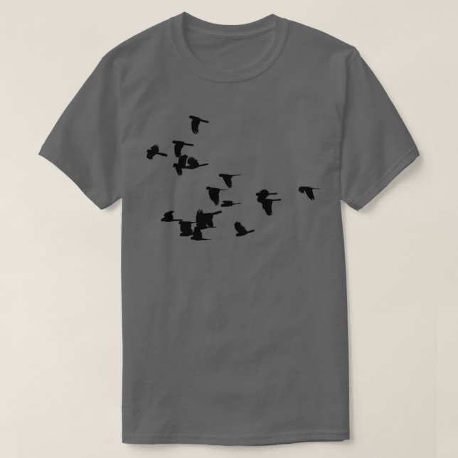 Schwarze Kakados T-Shirt (Design vorne)