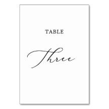 Schwarze Kalligrafie Drei Ziertafeln