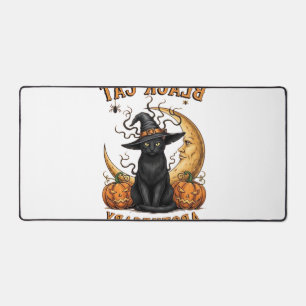 Schwarze Katze Apotheke � Halloween Hexenmond & Kü Schreibtischunterlage