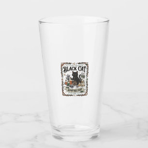 Schwarze Katze Apotheke Katze Witchy Mystische Apo Glas