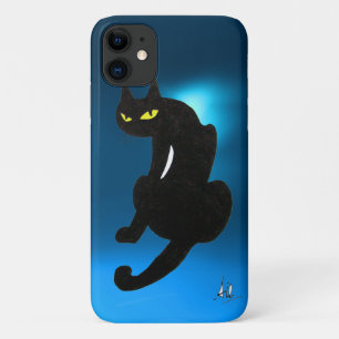 SCHWARZE KATZE blau Case-Mate iPhone Hülle