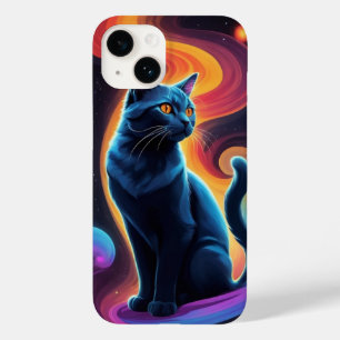 schwarze Katze Case-Mate iPhone 14 Hülle