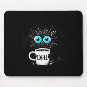 Schwarze Katze Es ist in Ordnung Mir gehts gut All Mousepad