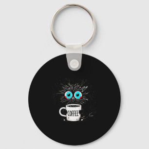 Schwarze Katze Es ist in Ordnung Mir gehts gut All Schlüsselanhänger