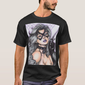Schwarze Katze ~ Felicia Hardy T-Shirt